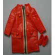 Orange Zip Francie Fashion
