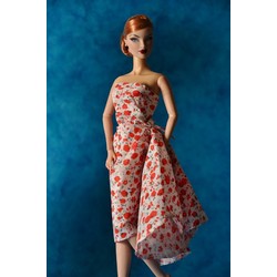 Cocktail Dress Poppies DDC Fashion
