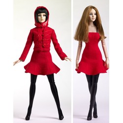 Dynamic Red Fashion