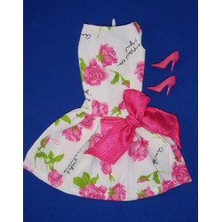 Bow Party Dress Floral DDC Fashion