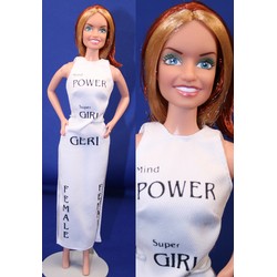 My Favourite Doll - Ginger Spice Doll in White Dress