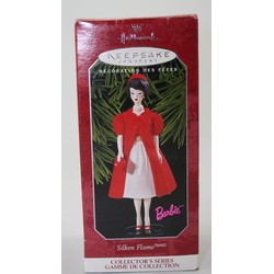 Hallmark Silken Flame Barbie Ornament