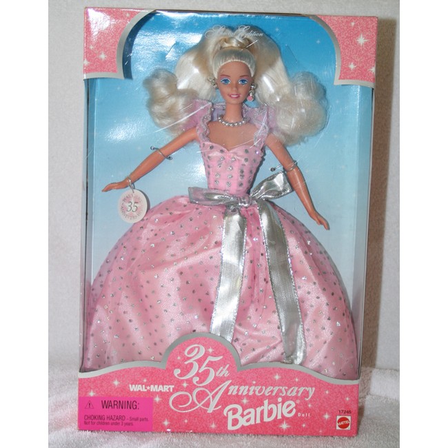 walmart 35th anniversary barbie