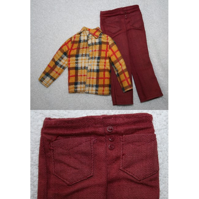 ken doll plaid shirt