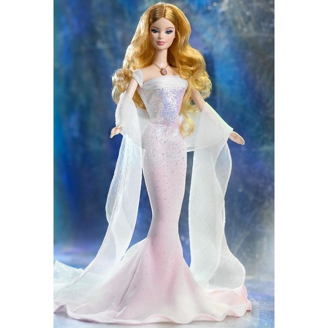My Favourite Doll - Birthstone Barbie OCTOBER Opal