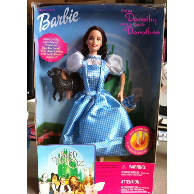 Barbie as Dorothy The Wizard of Oz 1999 Talking Collector 