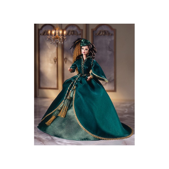 barbie scarlett curtain dress