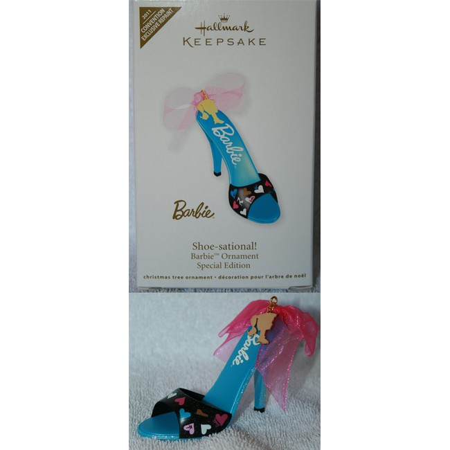 My Favourite Doll Hallmark Shoesational Barbie Ornament