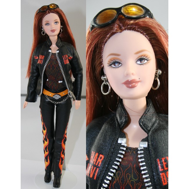 50th anniversary harley davidson barbie doll