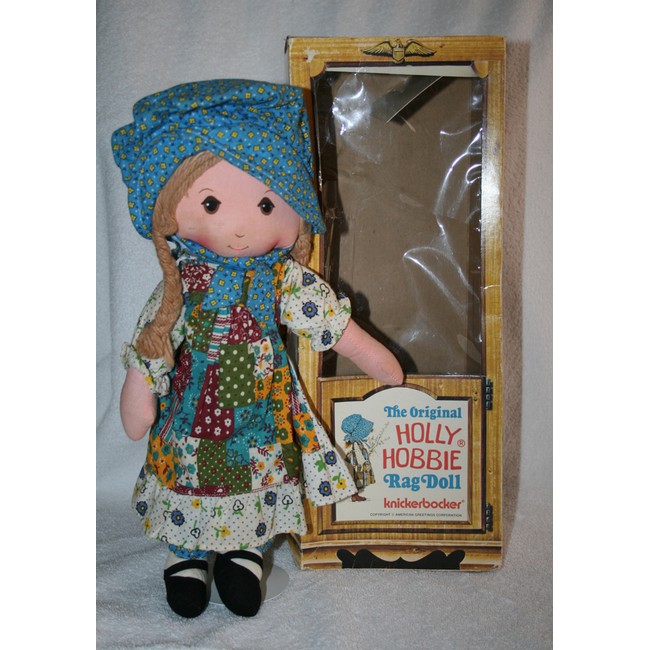 the original holly hobbie rag doll