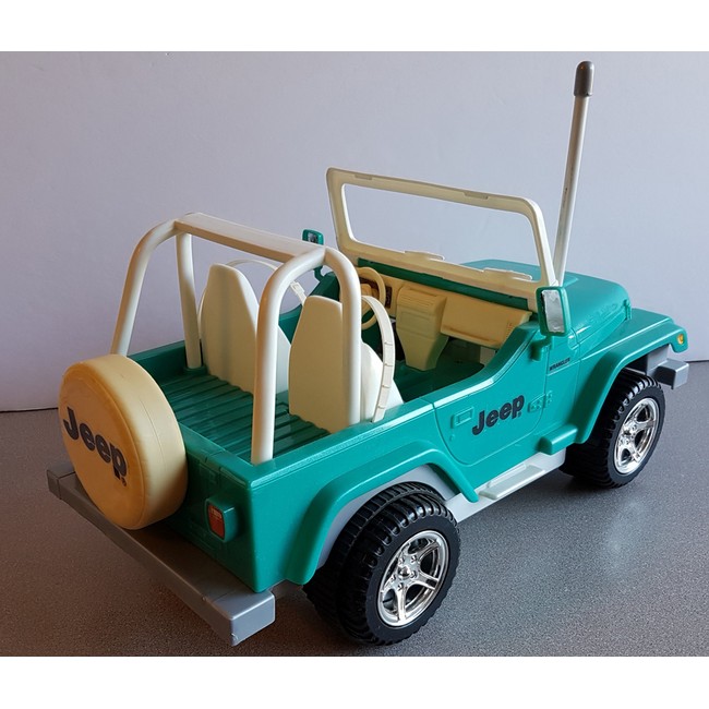 My Favourite Doll - Jeep Wrangler (Barbie) Display