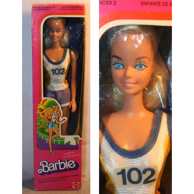 jogging barbie