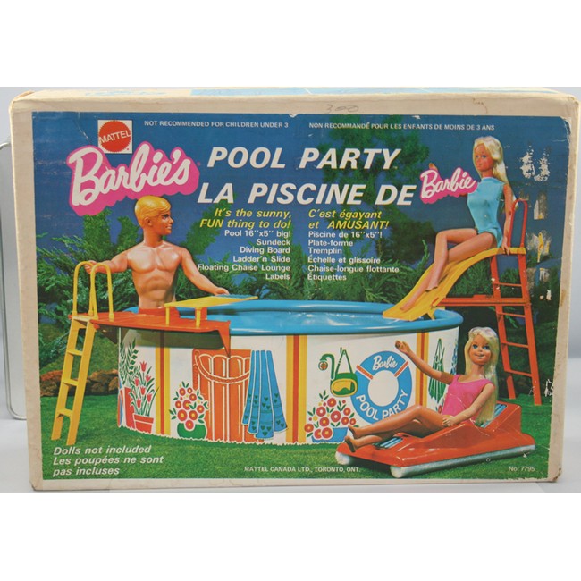 My Favourite Doll - Barbie Pool Party Set 1973