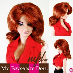 Destiny Wig Double Red Size 4