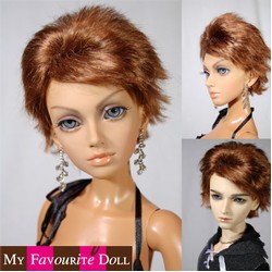 Frankie Wig Golden Auburn Size 7-8
